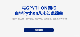 GPYTHON - 自学 Python 的 AI 互动工具