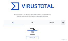 Virus Total官网 免费在线的文件查毒网站
