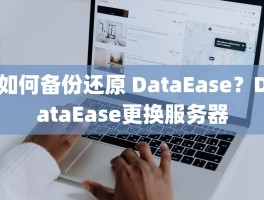 如何备份还原 DataEase？DataEase更换服务器