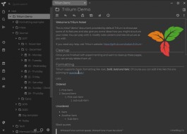 Trilium Notes官网 Trilium下载地址 开源笔记软件