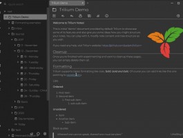 Trilium Notes官网 Trilium下载地址 开源笔记软件