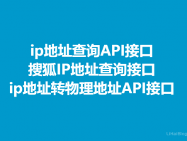 搜狐IP地址查询接口,ip地址查询API接口,ip转物理地址API接口
