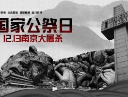 12月13日国家公祭日,"铭记历史，勿忘国耻"