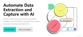 FormX AI官网 自动提取和捕获数据的AI工具