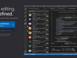 免费开源且跨平台的代码编辑器Visual Studio Code