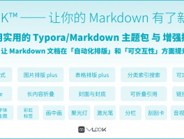 Markdown 编辑器 Typora 的主题包与增强插件VLOOK 