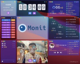 Monit官网 Monit下载地址 免费开源的桌面小组件