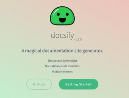 docsify官网 免费开源轻量级文档网站 开源wiki程序