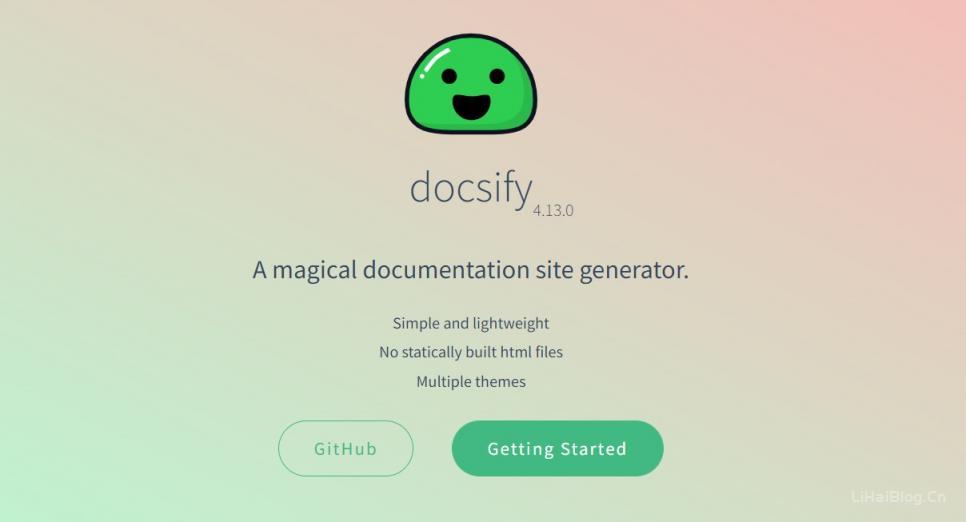 docsify官网 免费开源轻量级文档网站 开源wiki程序